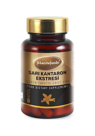 Mecitefendi Sari Kantaron Ekstresi İçeren Takviye Edici Gida (60