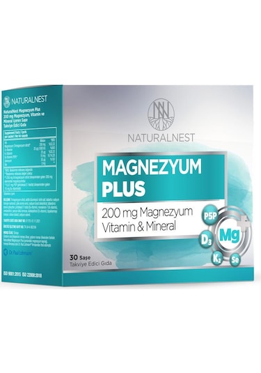 Naturalnest Magnezyum Plus 30 Saşe