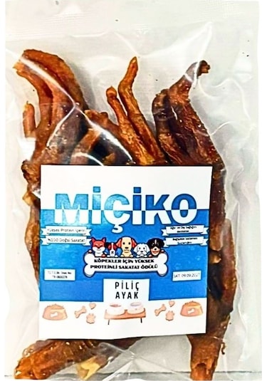 Glukozamin Kaynağı Piliç Ayak Köpek Ödülü 100gr