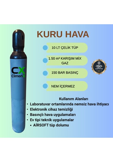 Kuru Hava Gazı 10 Lt