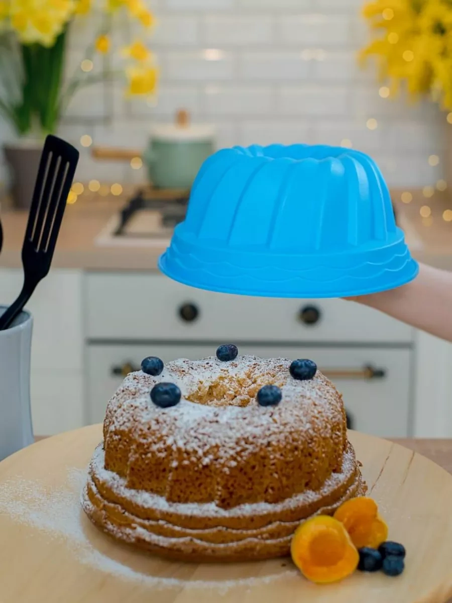 Vesna Krasna Kek İçin Silikon Yuvarlak Fırın Ve Pişirme Kalıbı 150988542 Mavi