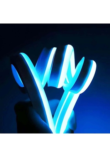 Rgb Neon Led 3 Metre, Rgb Led, Sese Duyarlı Led Çok Renkli Çok Renkli