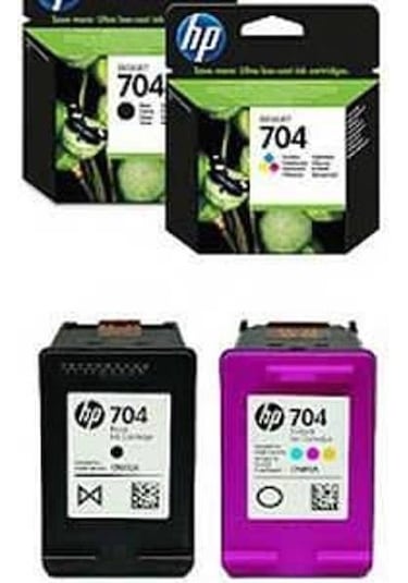 Hp 704 Siyah Cn692Ae Hp 704 Renkli Cn693Ae Kartuş Seti Hp Deskjet 2060