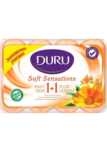 Duru Soft Sensations Kadife Çiçeği Güzellik Sabunu 4 x 90 G