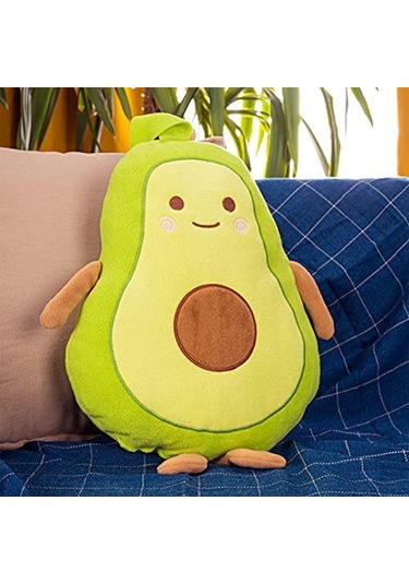 Avokado Pelüş Yastık 50cm