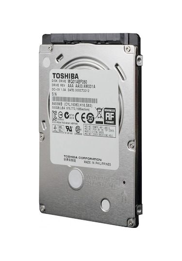 500gb Toshıba Mq01abf050 Dvr/nvr/nb/pc 2.5 Güvenlik Kamera Diski