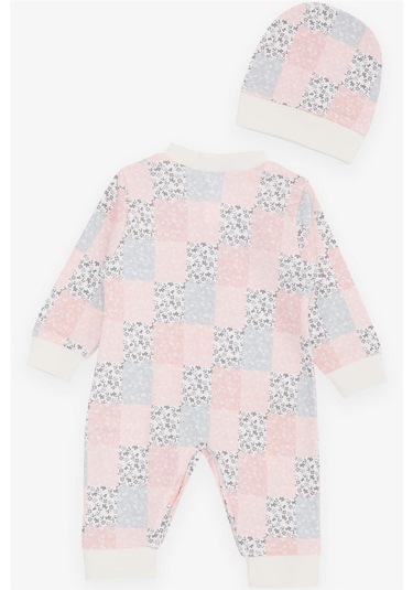 Breeze Kız Bebek Tulum Renkli Yama Desenli 0 3 Ay 6 Ay, Karışık Renk Karışık Renk Çok Renkli