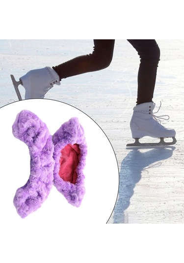 Suntek Paten Bıçağı Koruyucusu Buz Pateni Patenleri Xxxl Mor