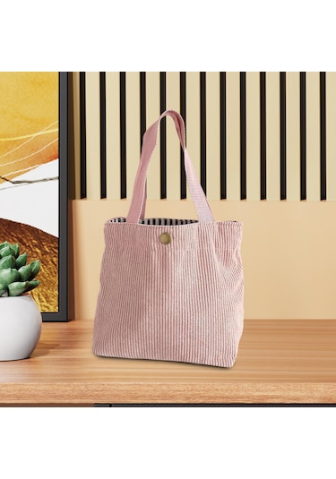 Suntek Kadife Omuz Çantası Moda Seyahat Ofis Açık Hava İçin Pembe