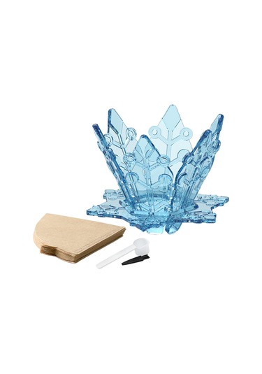 Suntek Magideal V Şekilli Filtre Kağıtları Ile Kahve Filtreli Mavi