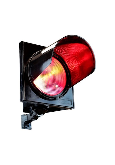 200 Mm Power Ledli Tekli Sinyal Verici, Trafik Lambası-573 - 24 Vdc