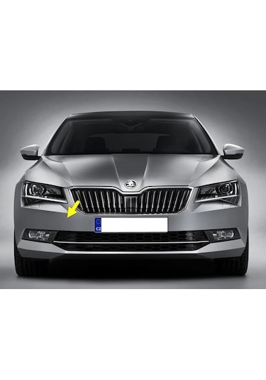 Skoda Superb 2015-2021 İçin Ön Çeki Demir Kapağı 3v080724