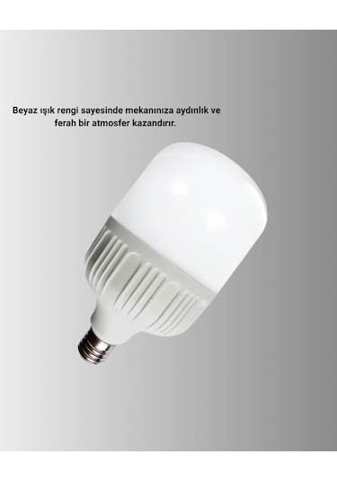 Acil Durumlara Uygun Şarjlı Torch Led Ampul 30 Watt