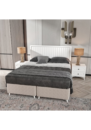 Roma 6 Kapaklı Komple Mdf Yatak Odası Takımı