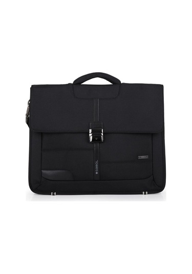 Stark Üç Bölmeli Dizüstü Bilgisayar Çantası-131185 Siyah