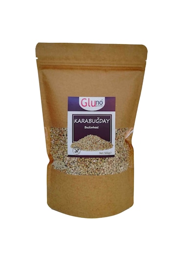Gluno Glutensiz Çiğ Karabuğday 500 G
