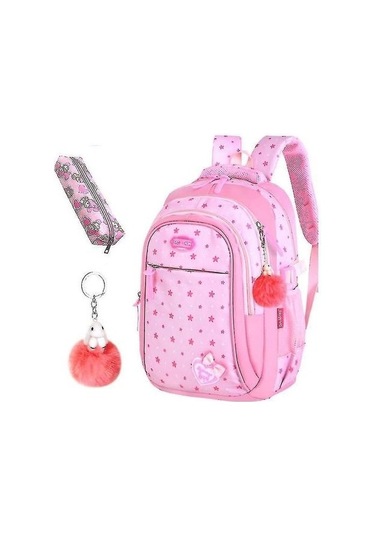 Three Beans Sırt Çantaları Ilköğretim Sırt Çantası Yıldız Baskı Öğrenci Çantaları Nokta Siyah 2jvxsp Siyah