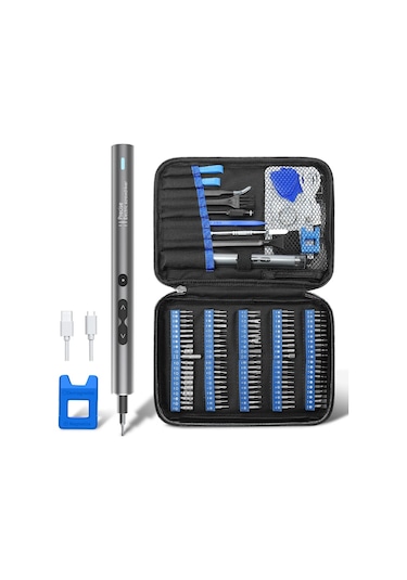 120 İn 1 Hassas Şarjlı Tornavida Seti Ve Tamir Kiti