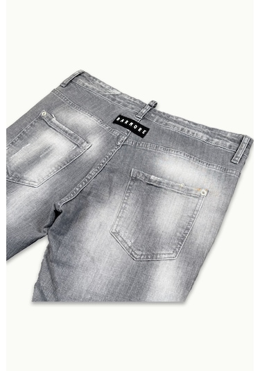 Barmore Holy Moly Grey Wash Jean Gri