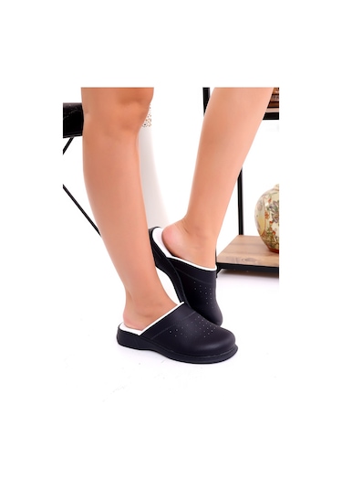 Hipokrat Hp600 Ortopedik Sabo Terlik Doktor Hemşire Hastane Aşçı İş Terliği Lacivert