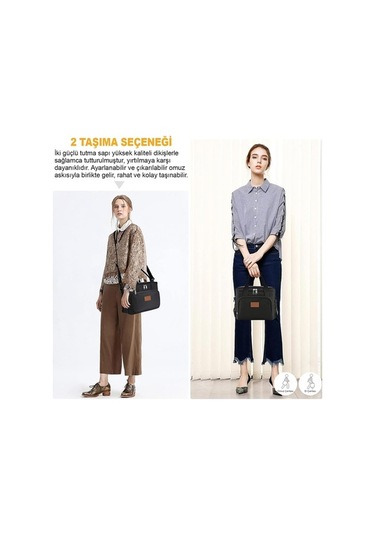 Jzcat- Haegs Termal Çanta, Soğuk Sıcak Tutucu Yalıtımlı Beslenme Siyah