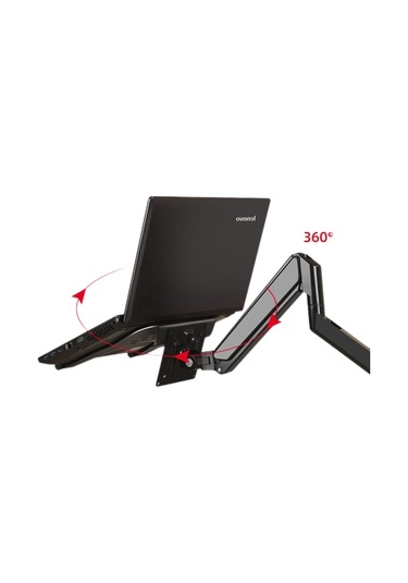 Monitör Tutucu, Dizüstü Bilgisayar Tepsisi Laptop Standı Kol Dahil Değildir