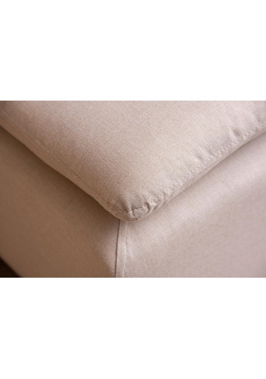 Lungo Modüler Daybed - Krem Keten Krem