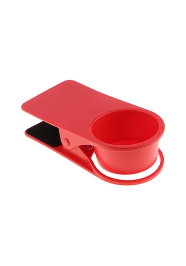 Suntek İçecekler Kahve Fincanı Masa Bardak Tutucu Kırmızı