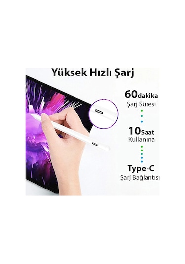 Ally Universal Active Touch Kapasitif Stylus Tablet-telefon Dokunmatik Kalem- 5775 Renkli