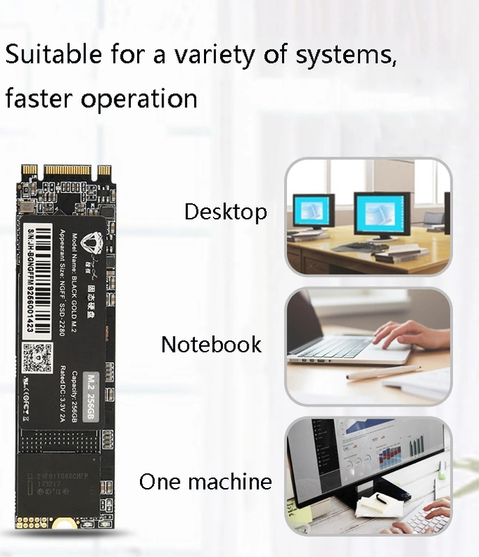 Sones Jinghai M.2 Ngff Ssd Dizüstü Bilgisayar Masaüstü Katı Hal Sürücüsü, Kapasite: 128 Gb