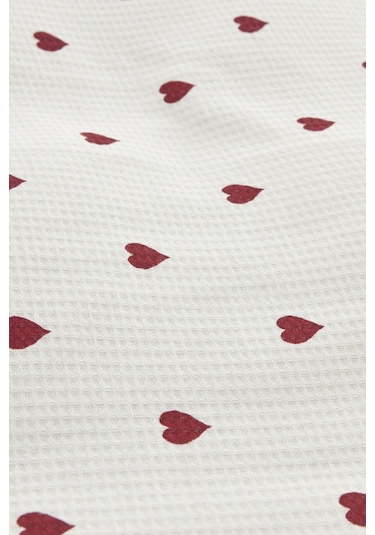 Karaca Home Amour Tek Kişilik Pike Takımı Kırmızı