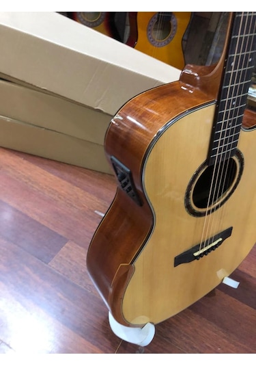Champes Md-4108Ceq Üst Kalite Elektro Akustik Gitar-Şekilli Kasa