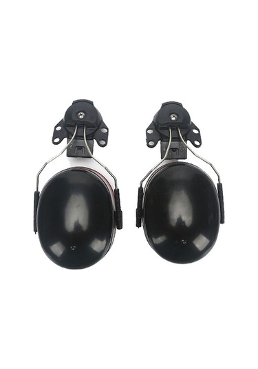 Ankatek İşçi Koruması Kask Tarzı Kulaklıklar - 28db Gürültü Azaltıcı, Siyah, Ce-en-352 Standart