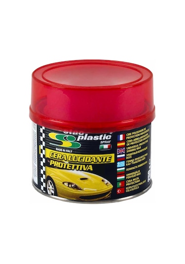 Stac Plastic Pasta Cila Boya Koruyucu 250ml Kırmızı Kutu