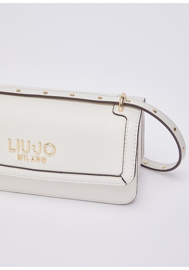 Liu.jo Aa6073e1012 Leather Kadın Omuz Çantası Krem