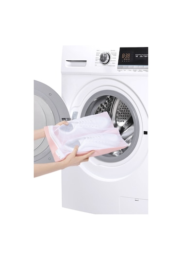 Ocean Home Textile Pembe Renk Ayakkabı Yıkama Filesi 35 x 40 cm