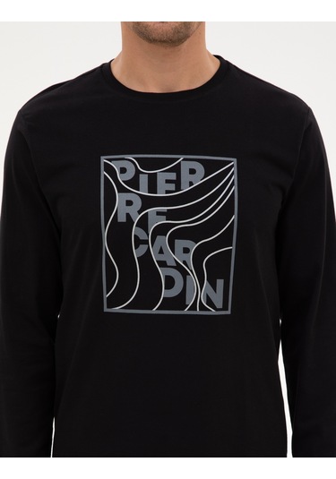 Pierre Cardin Erkek Siyah Pijama Takım 50322653-001 Siyah