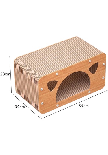 Suntek Kedi Tırmığı Karton Tırmalama Pedi Oluklu Yatağı