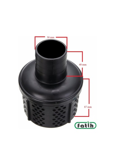 Benzinli Su Motoru Su Emiş Süzgeçi 1"