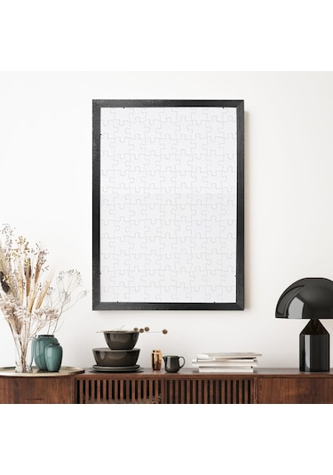 Sar Puzzle Çerçevesi Siyah 1000 Parça İçin Ebat 68x48cm