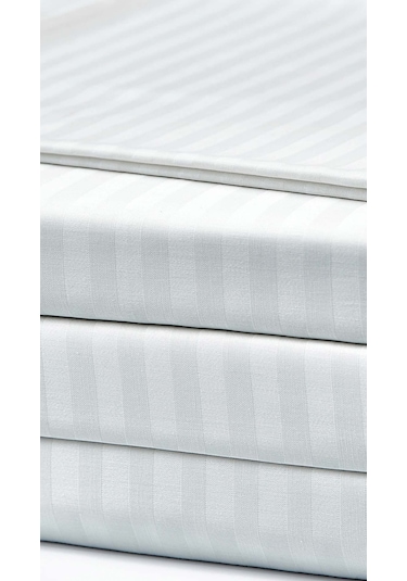 Yastık Kılıfı Çizgili Saten, 84 tel 50*70cm 2 li