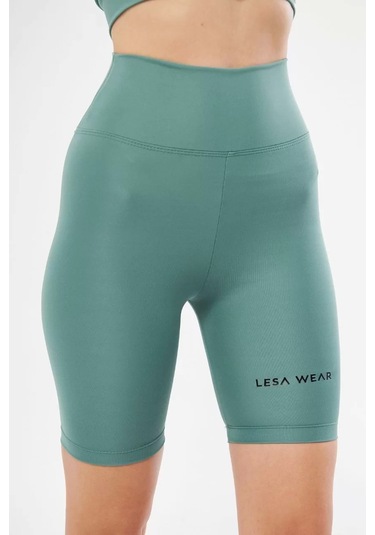 Biker Sporcu Şort - Mint Yeşil Mint Yeşil