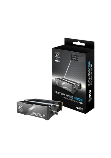 Msı Spatium M580 Frozr Soğutuculu 2tb Pcıe 5. M.2