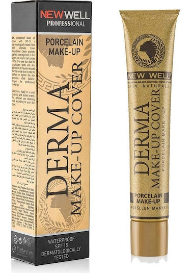 New Well Derma Makeup Cover Fondöten Copper