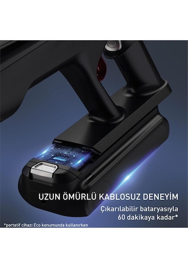 Tefal TY9A7 X-Force Flex 13.60 Animal Kablosuz Şarjlı Dikey Elektrikli Süpürge