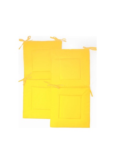 Mercity 40x40 Sandalye Yastığı Seti, 4 Parç 157961158 Gri