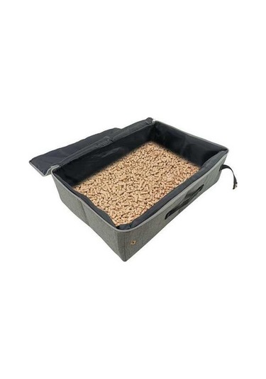 Dm Kediler İçin Seyahat Çantası - Evcil Hayvan Taşıma Ve Kedi Tuvaleti