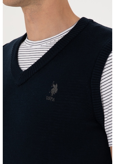 U.s. Polo Assn. Erkek Lacivert Süveter 50316843-vr033 Lacivert
