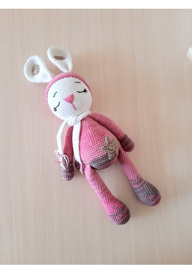 Amigurumi Uyuyan Tavşan 35cm
