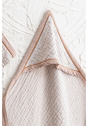 Ecocotton Melinda Terra %100 Organik Pamuk 4 Parça Bebek Panço Seti Toprak Rengi